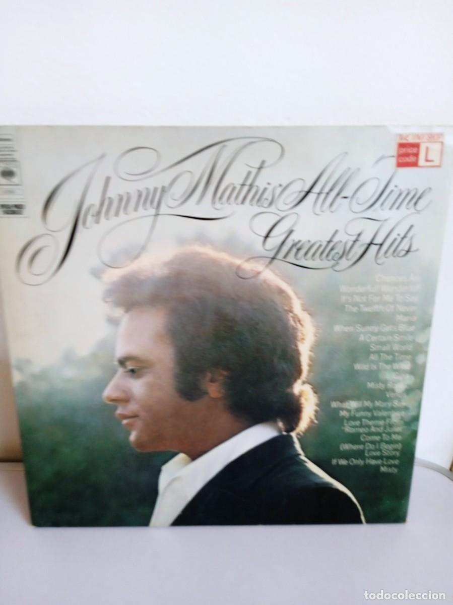 Discos de vinilo: JOHNNY MATHIS All-Times Greatest Hits 2 Lps - Foto 1