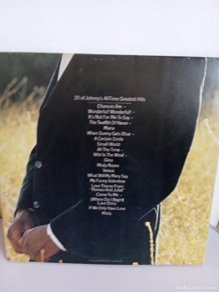 Discos de vinilo: JOHNNY MATHIS All-Times Greatest Hits 2 Lps - Foto 2