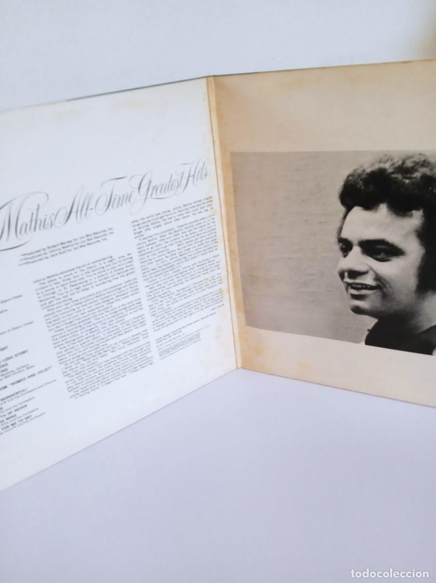 Discos de vinilo: JOHNNY MATHIS All-Times Greatest Hits 2 Lps - Foto 3