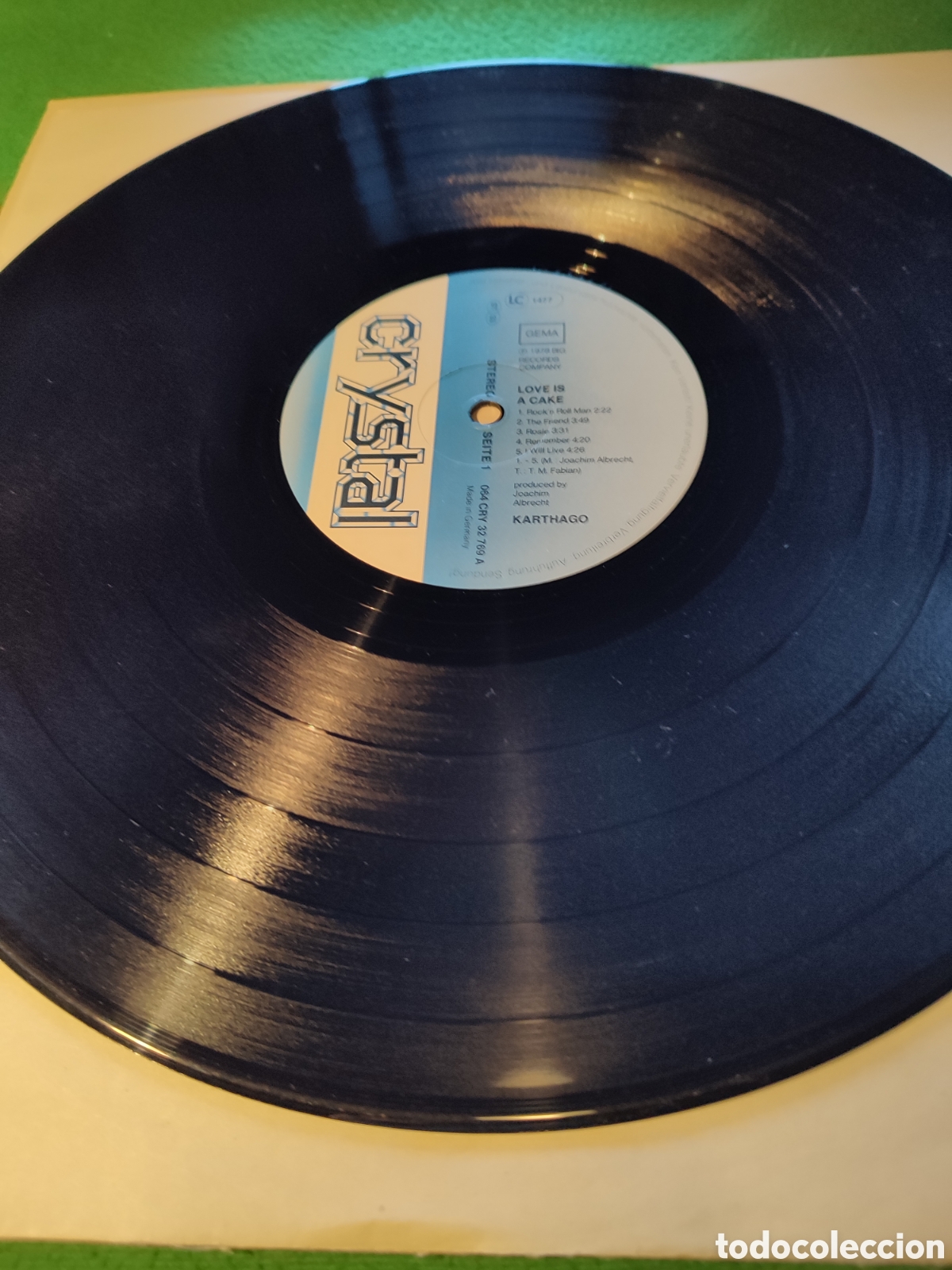 Discos de vinilo: Karthago - Love is a cake - Foto 3