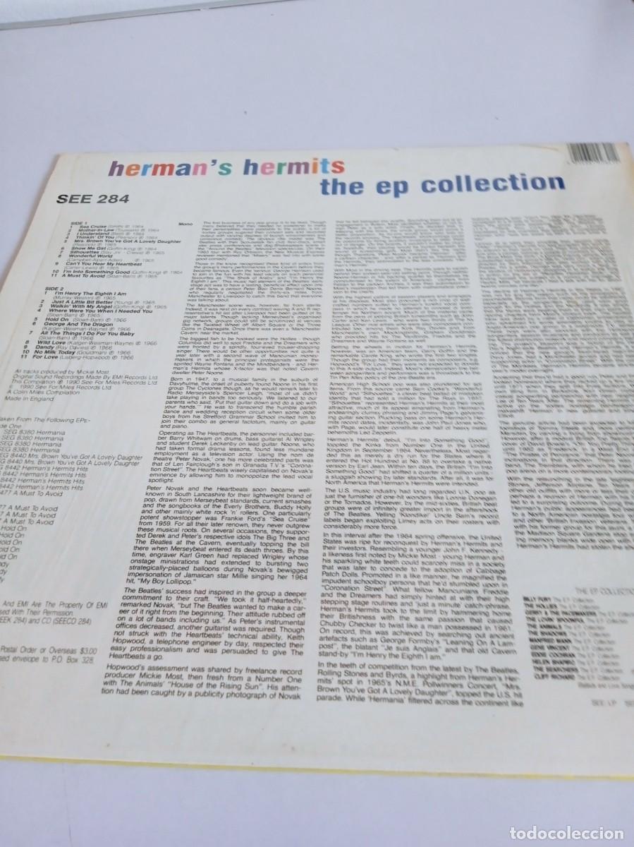 Discos de vinilo: HERMANS HERMITS The ep collection - Foto 2