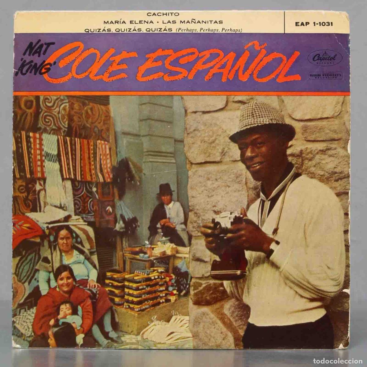 Discos de vinilo: EP. Nat King Cole &lrm;&ndash; Cole Espa&ntilde;ol - Foto 1