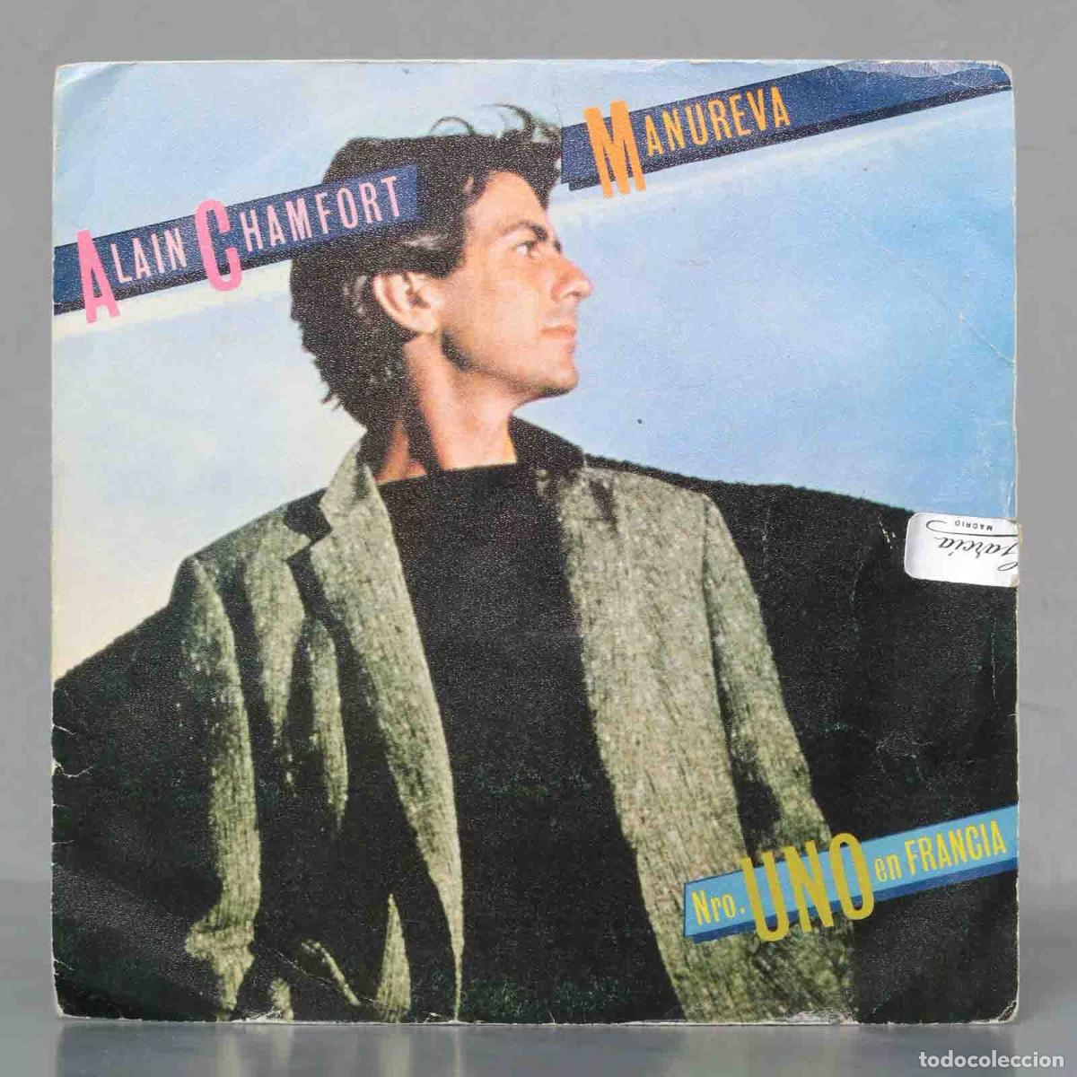Discos de vinilo: SINGLE. Alain Chamfort &ndash; Manureva - Foto 1