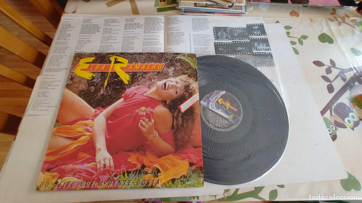 Vinyl records: ELBA RAMALHO-LP DO JEITO QUE A GENTE GOSTA-ENCARTE LETRAS-NUEVO