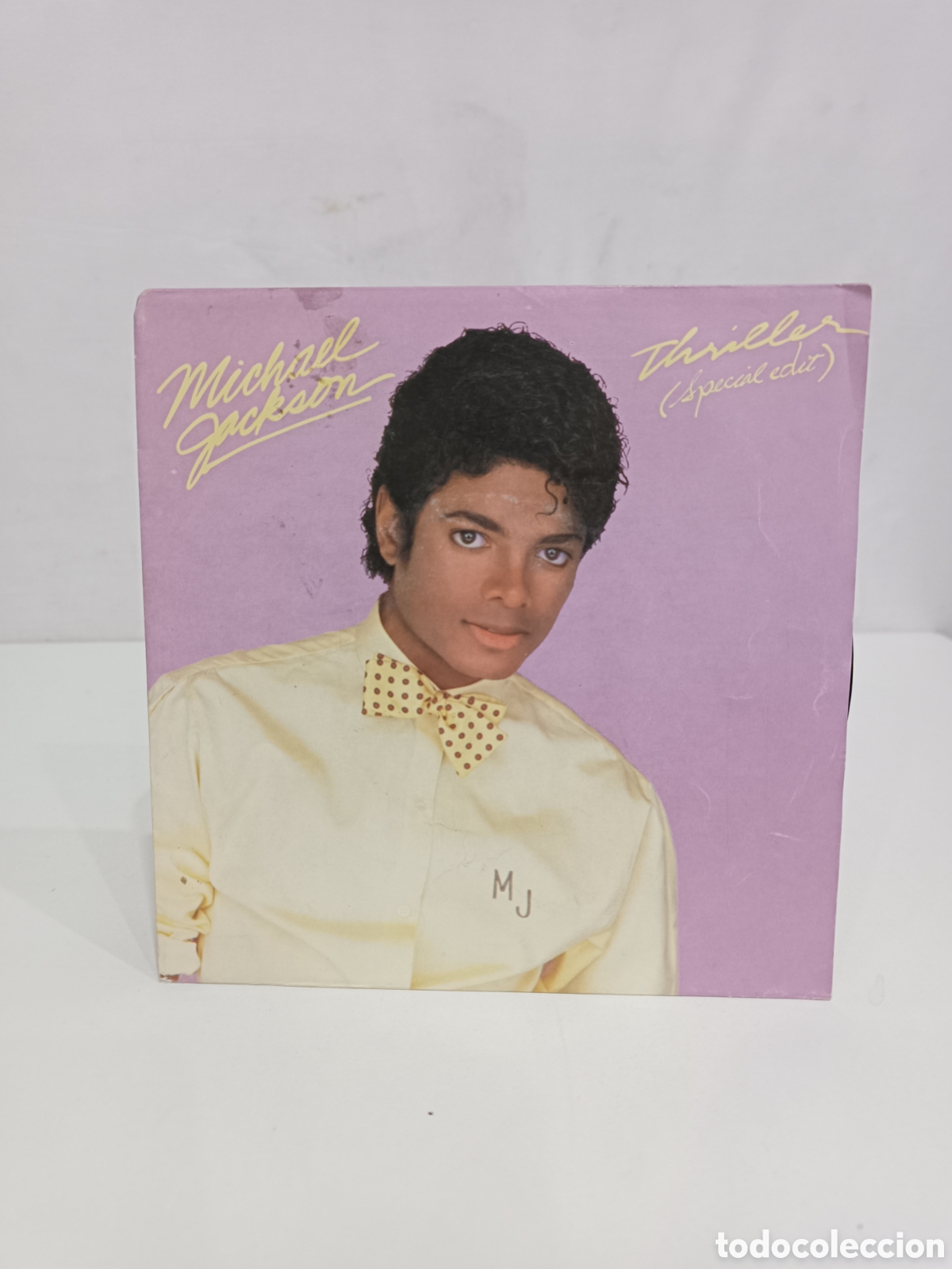Discos de vinilo: Vinilo single UK - Michael Jackson Thriller (Special Edit) - Foto 1