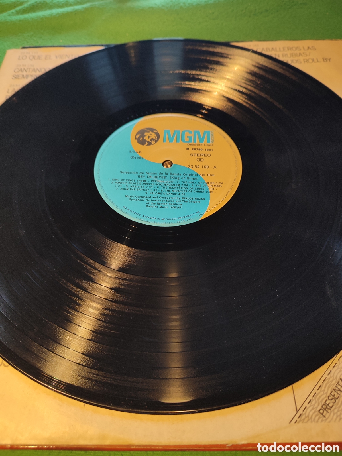 Discos de vinilo: Miklos Rozsa - BSO Rey de Reyes - Foto 3
