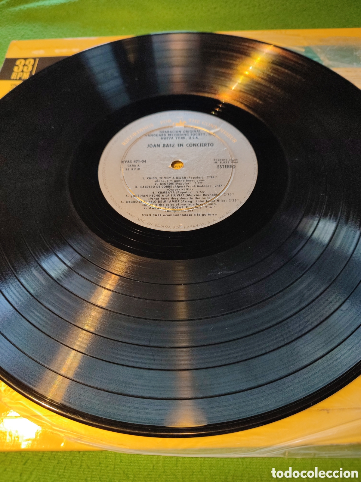 Discos de vinilo: Joan Baez - En concierto - Foto 3