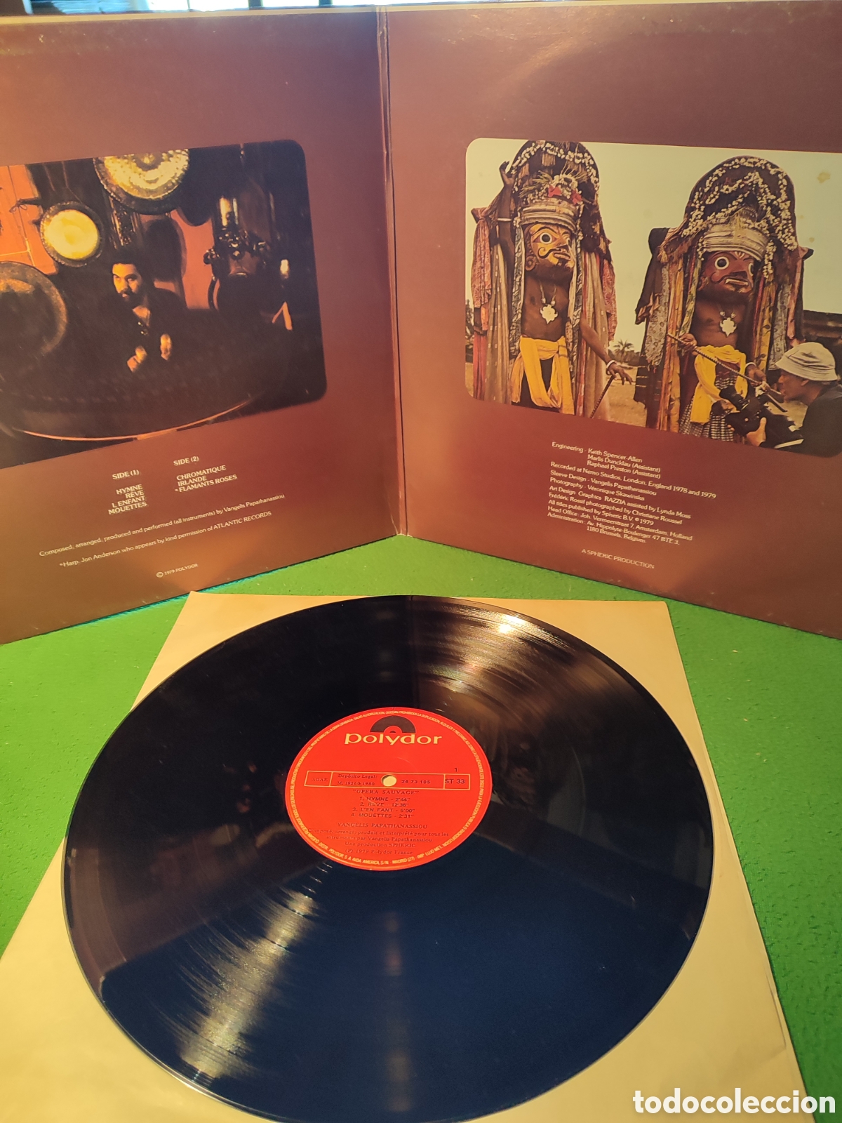 Discos de vinilo: Vangelis - Opera Sauvage - Foto 2