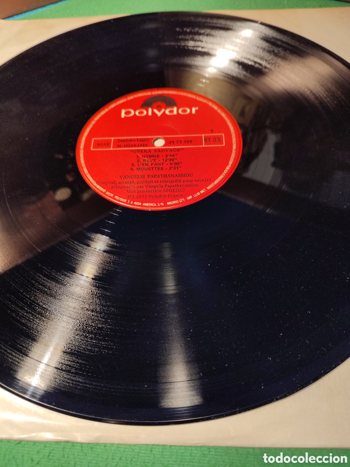 Discos de vinilo: Vangelis - Opera Sauvage - Foto 3