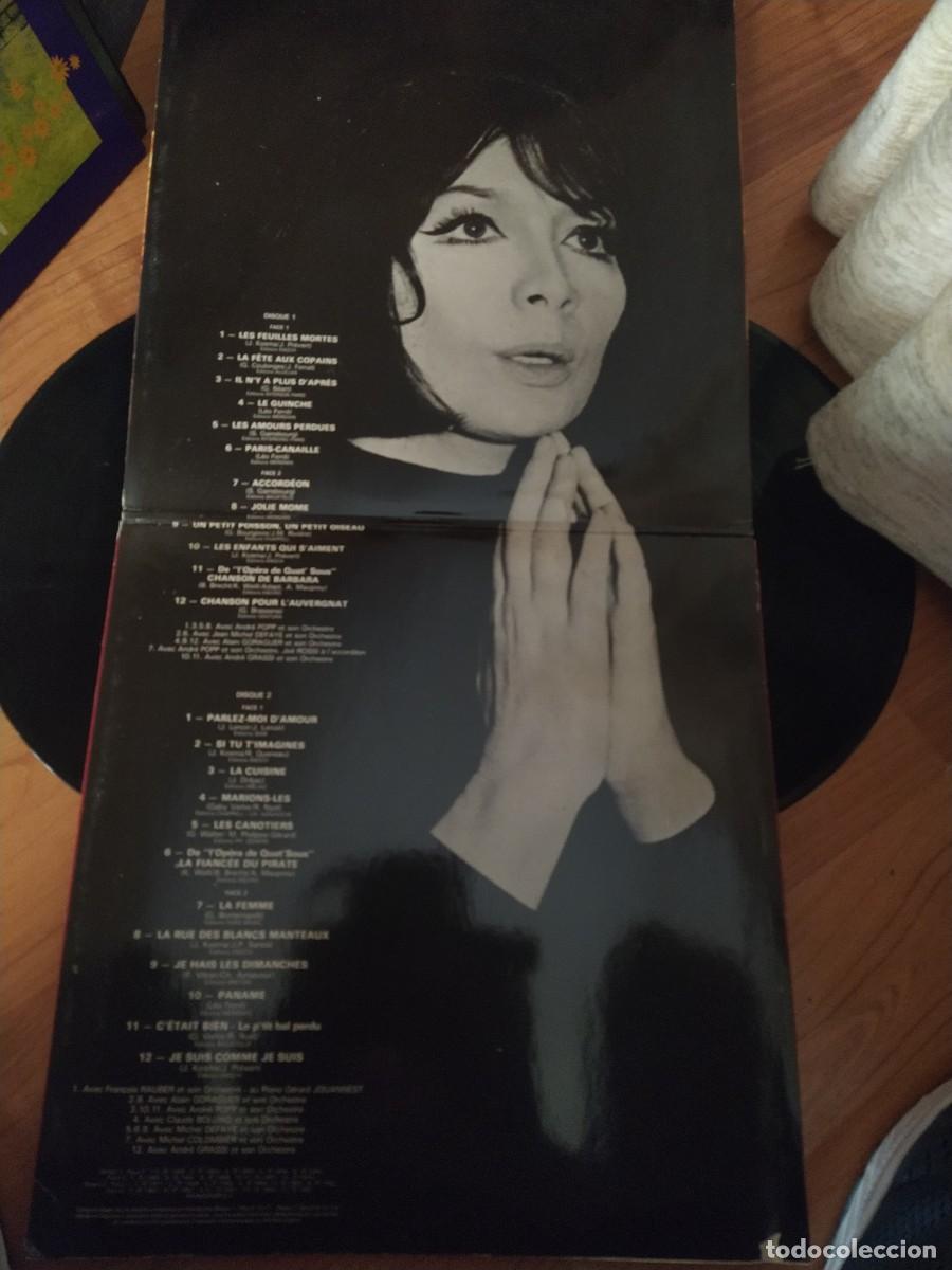Discos de vinilo: Juliette GRECO doble LP Les Feuilles Mortes ( - Foto 2