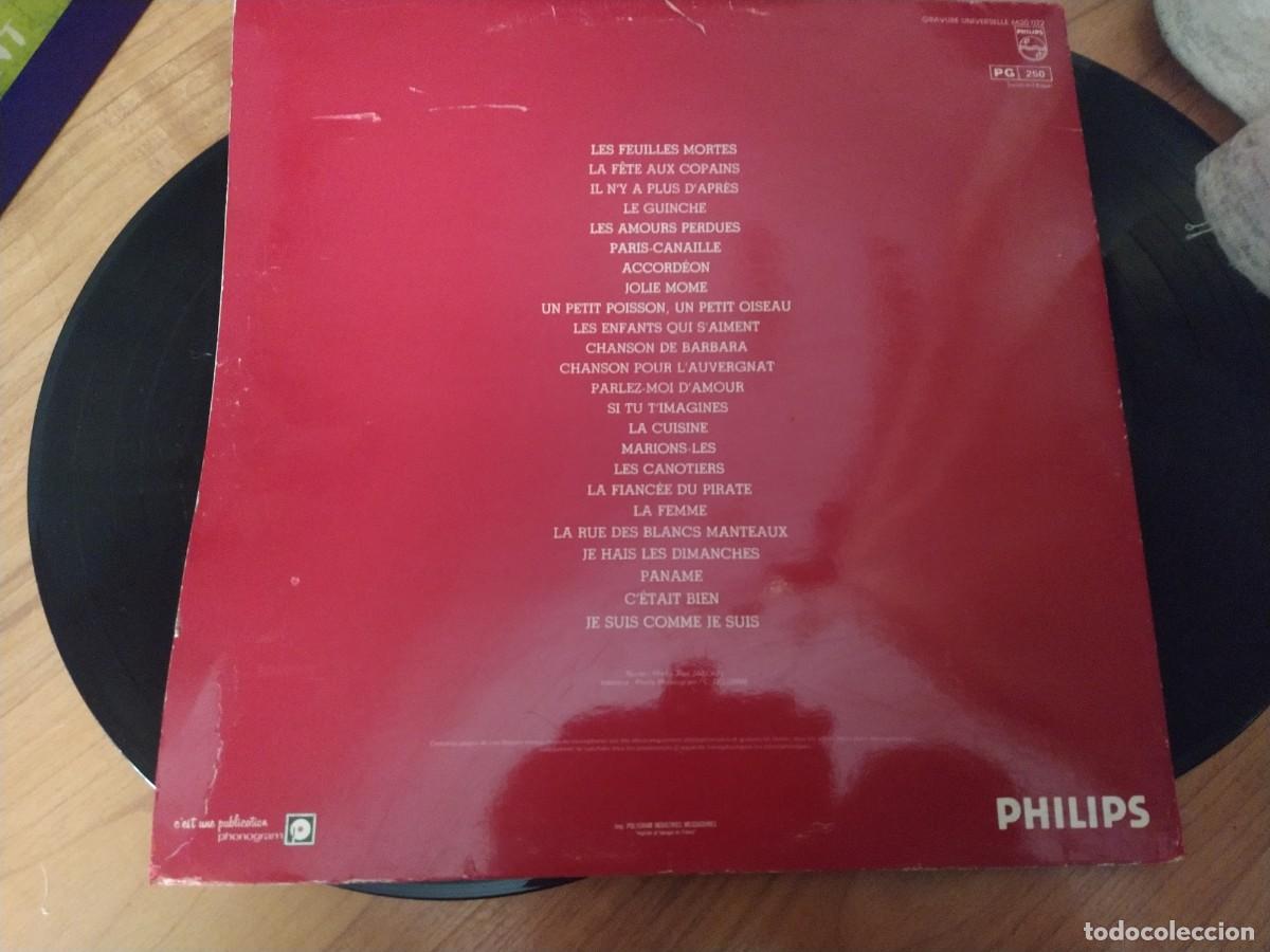 Discos de vinilo: Juliette GRECO doble LP Les Feuilles Mortes ( - Foto 3