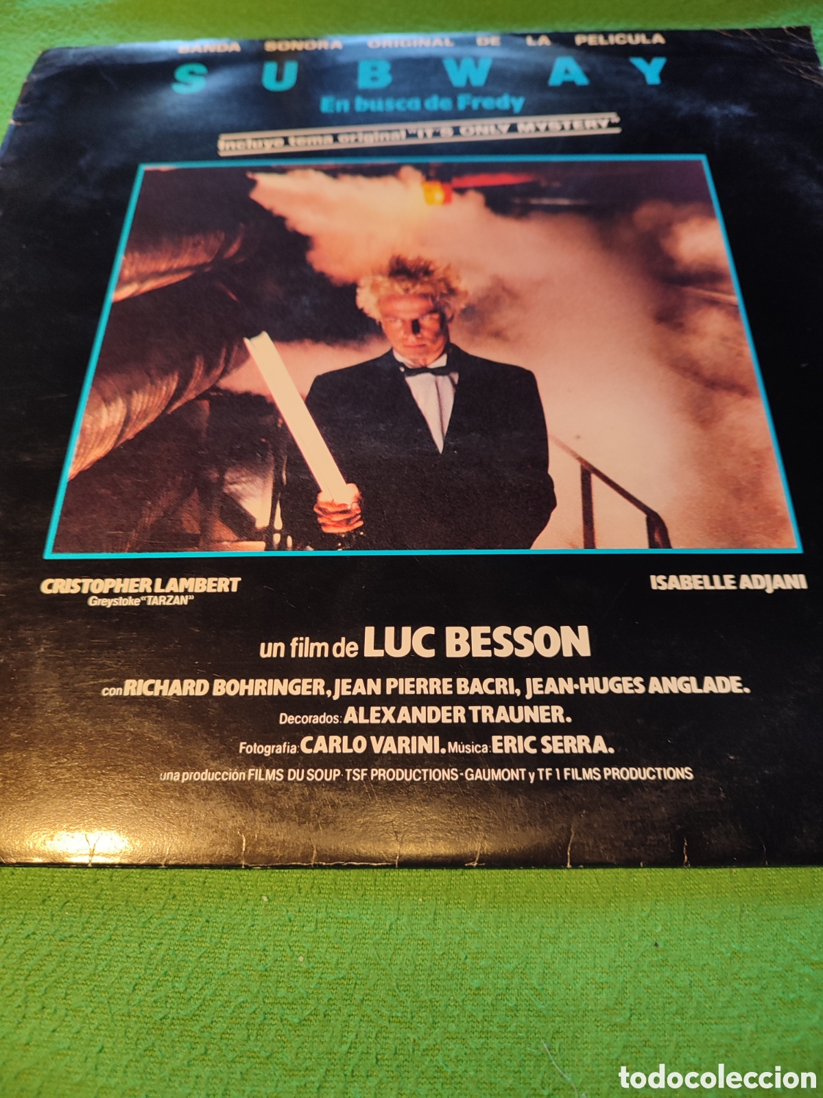 Discos de vinilo: Eric Serra - Subway ( En busca de Fredy) - Foto 1