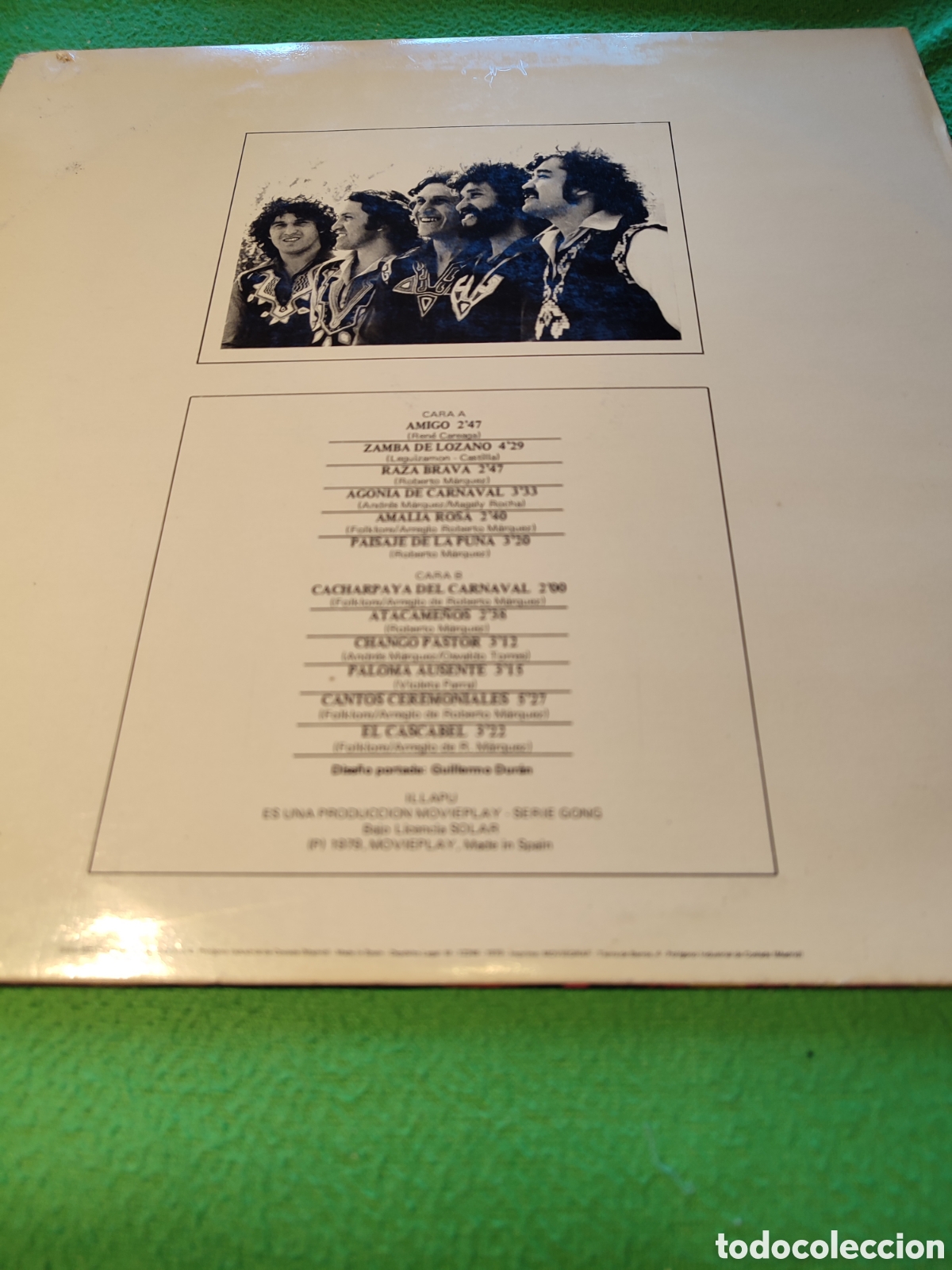 Discos de vinilo: Illapu - Raza brava Vinilo Lp - Foto 2