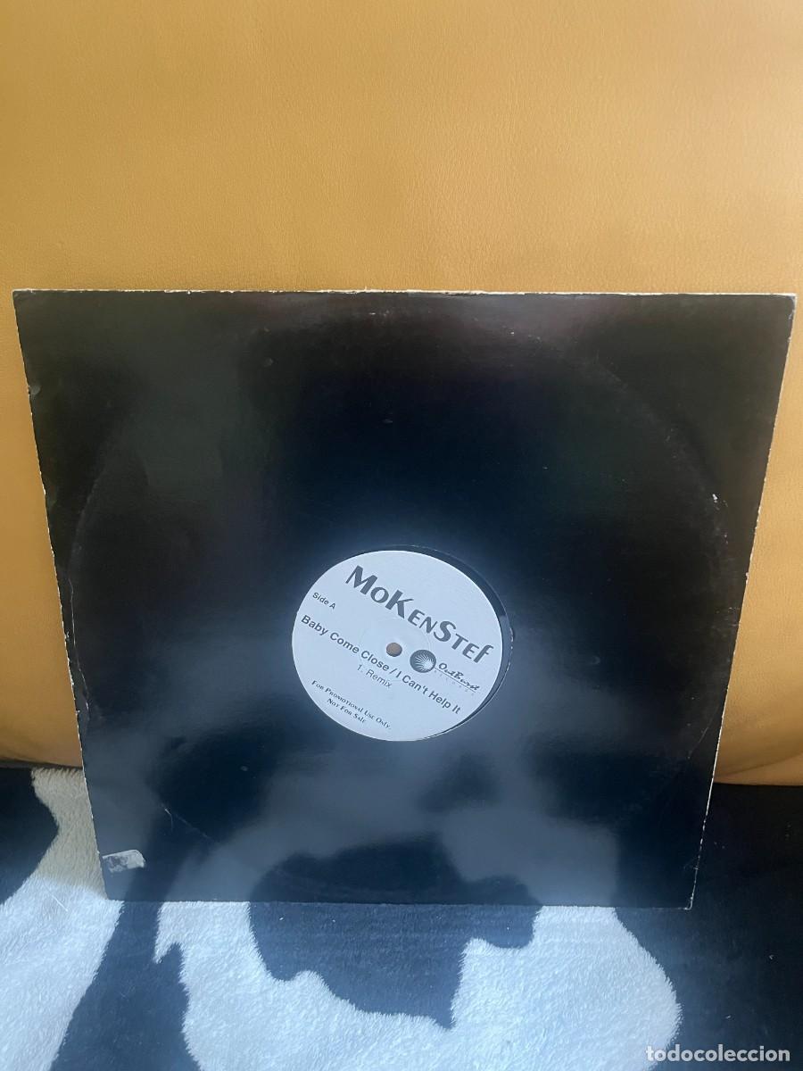 Discos de vinilo: MoKenStef Baby Come Close I Cant Help It - Foto 1