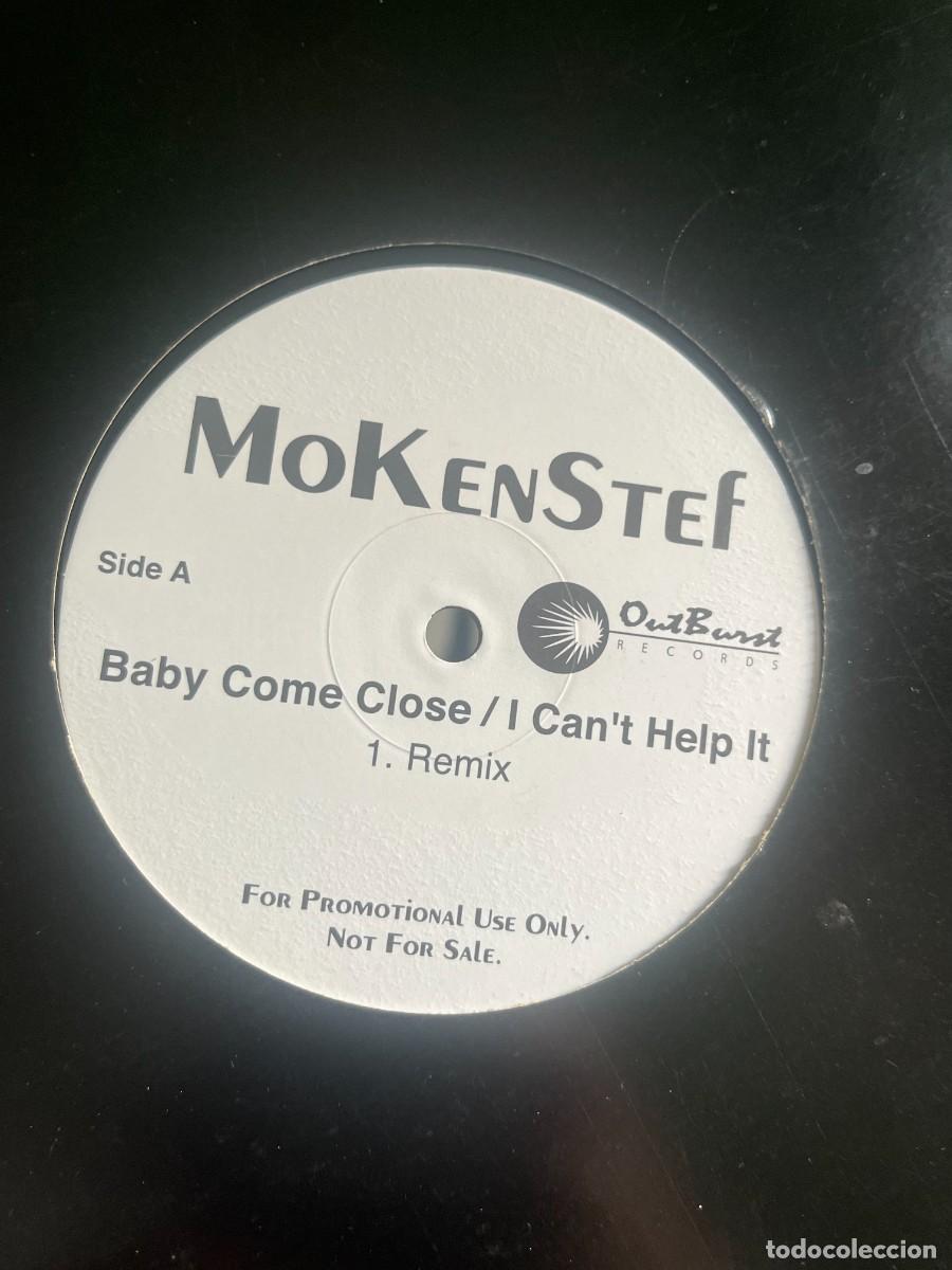 Discos de vinilo: MoKenStef Baby Come Close I Cant Help It - Foto 2