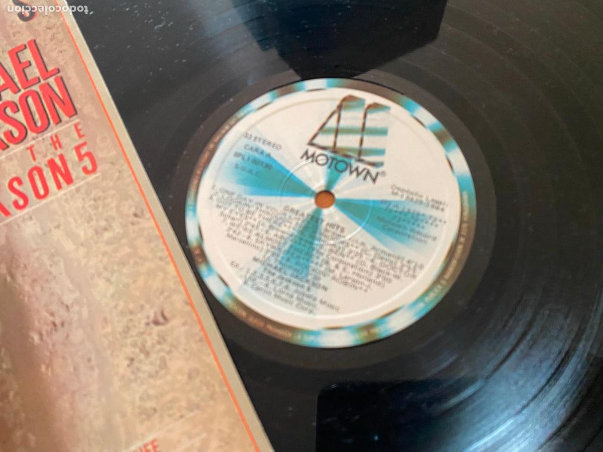 Discos de vinilo: MICHAEL JACKSON ( 18 GRANDES EXITOS) LP ESPA&Ntilde;A 1984 (B-49) - Foto 2