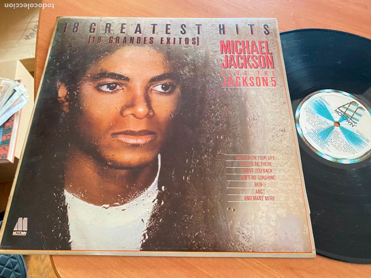 Discos de vinilo: MICHAEL JACKSON ( 18 GRANDES EXITOS) LP ESPA&Ntilde;A 1984 (B-49) - Foto 1