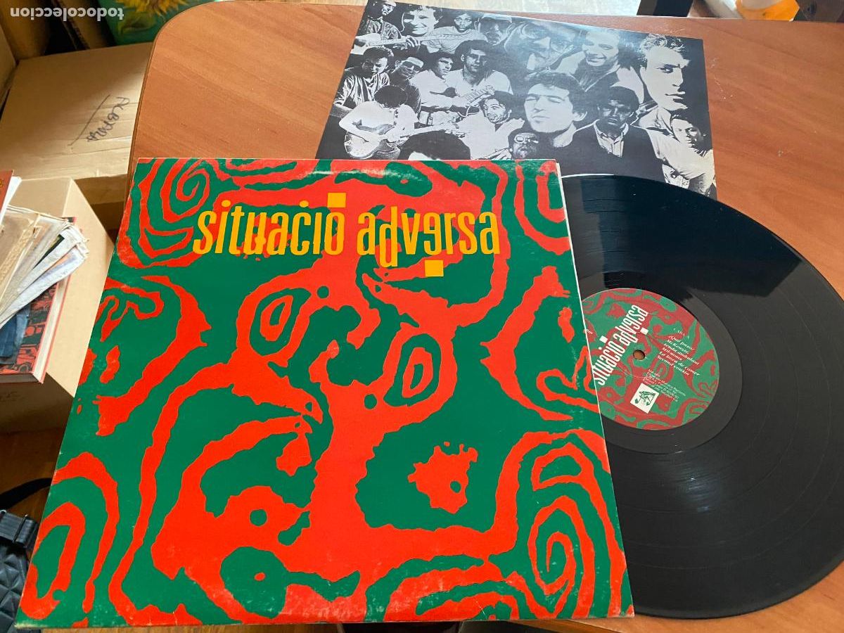 Discos de vinilo: SITUACIO ADVERSA LP ESPA&Ntilde;A 1992 (B-49) - Foto 1