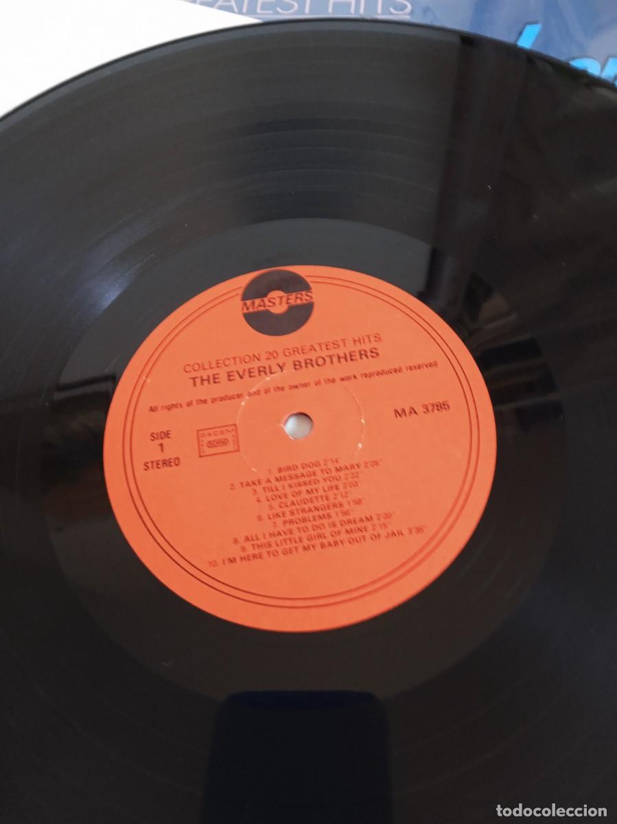 Discos de vinilo: THE EVERLY BROTHERS 20 Greates Hits - Foto 3