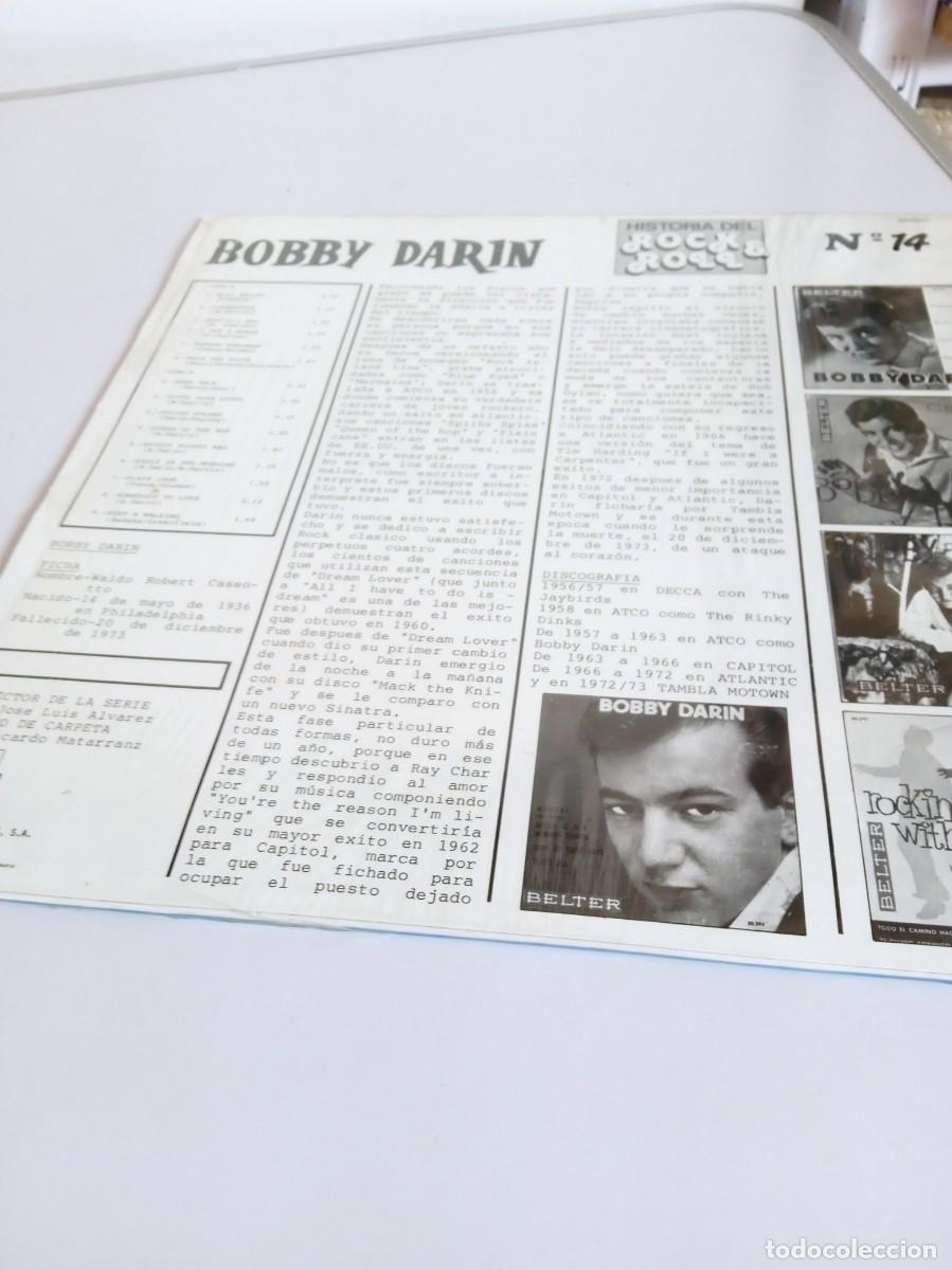 Discos de vinilo: BOBBY DARIN Historia del Rock & Roll n&ordm; 14 - Foto 2