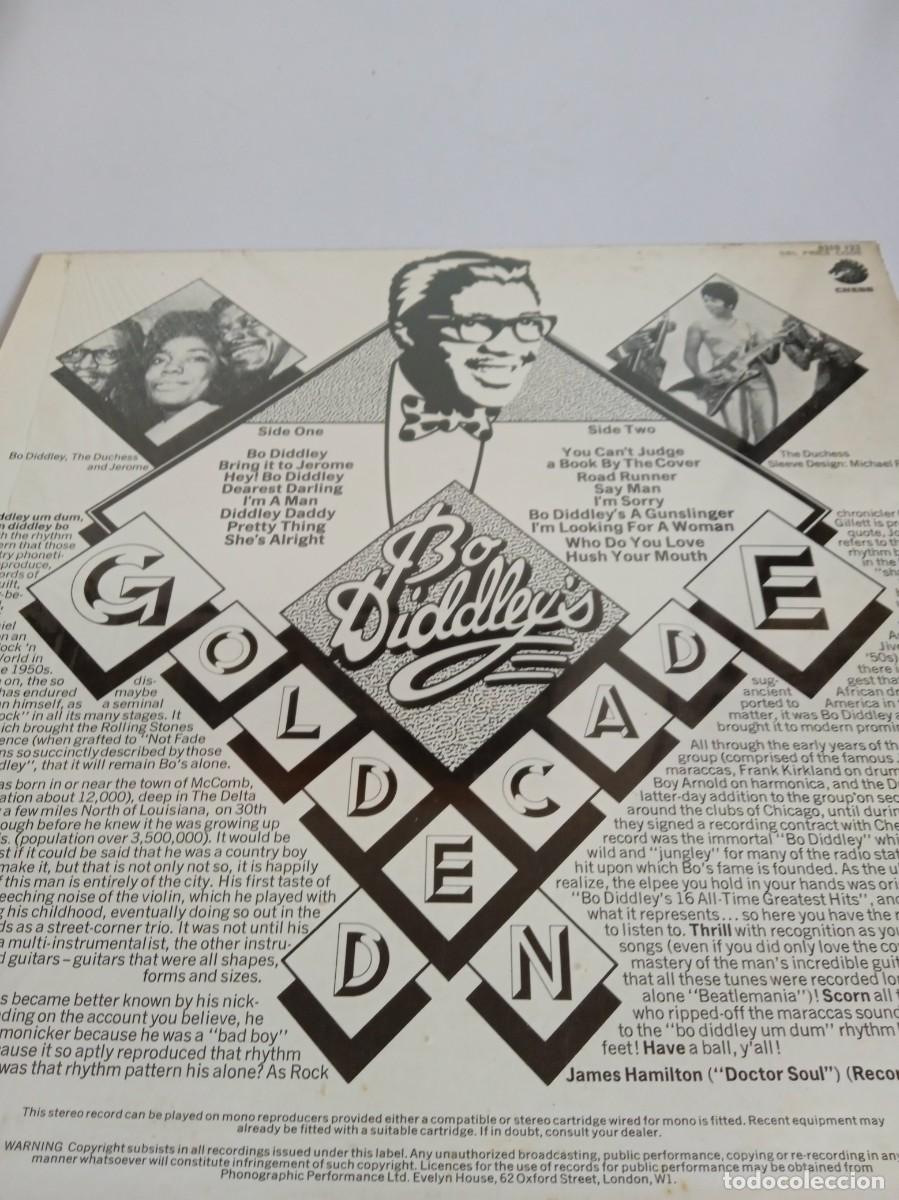 Discos de vinilo: BO DIDDLEY Bo Diddleys Golden decade - Foto 2