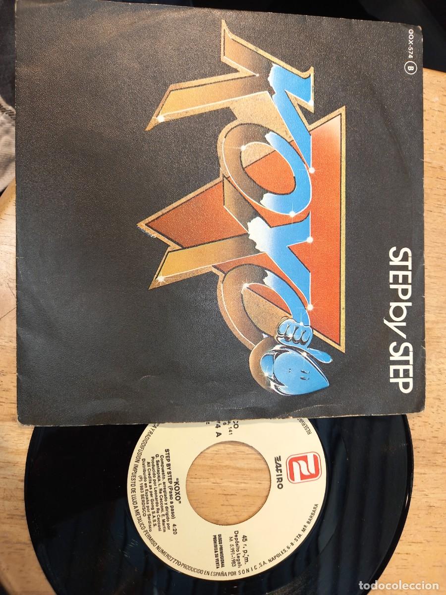 Discos de vinilo: KOXO - Step by Step - single Promo Espa&ntilde;ol - Foto 1