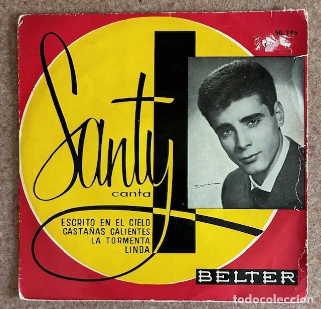 Discos de vinilo: SANTY CANTA CON EL CONJUNTO CAPELL - 1961 - Foto 1
