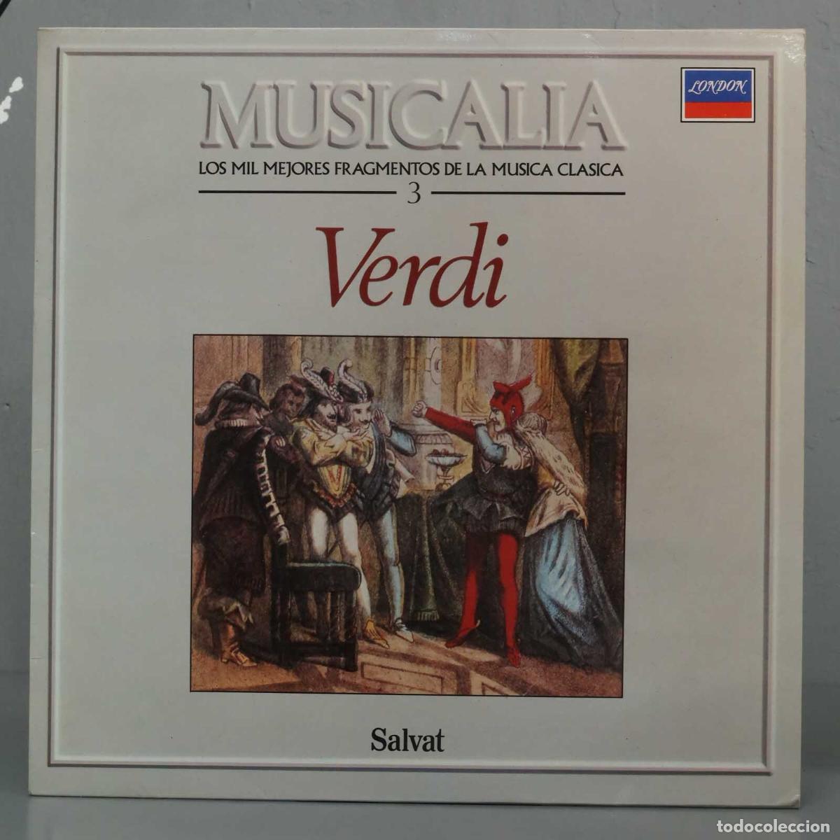 Discos de vinilo: LP. VERDI. MUSICALIA. 3 - Foto 1