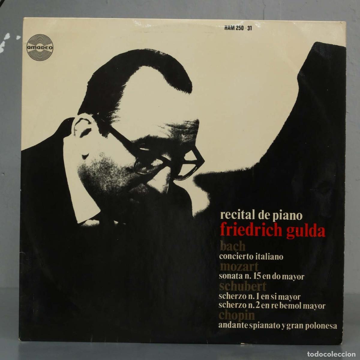 Discos de vinilo: LP. RECITAL DE PIANO. GULDA - Foto 1