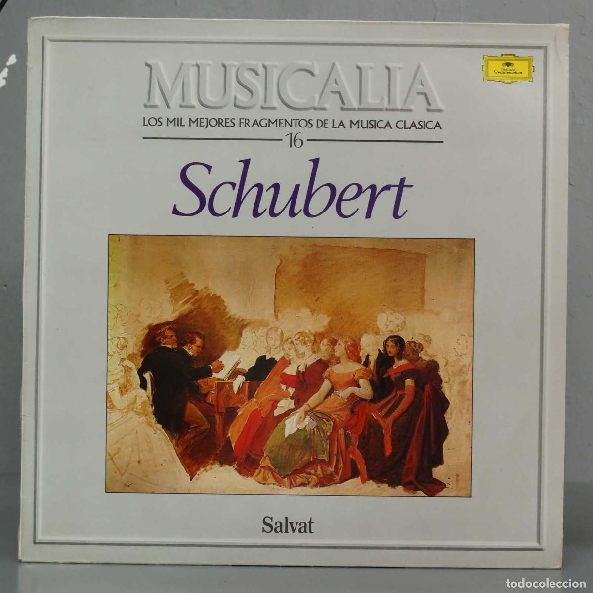 Discos de vinilo: LP. SCHUBERT. MUSICALIA. 16 - Foto 1