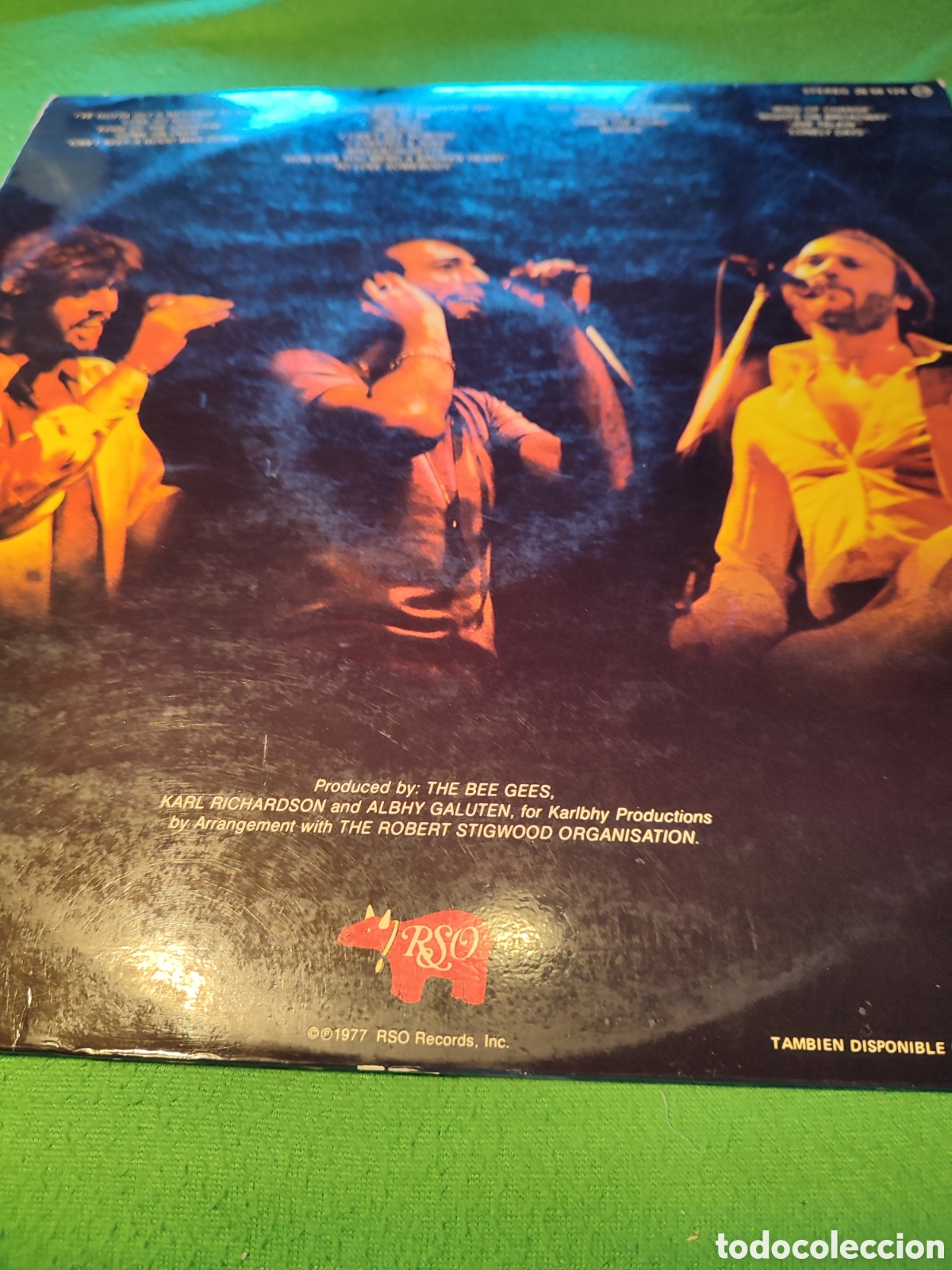 Discos de vinilo: Bee Gees - Here at last ...live - Foto 3