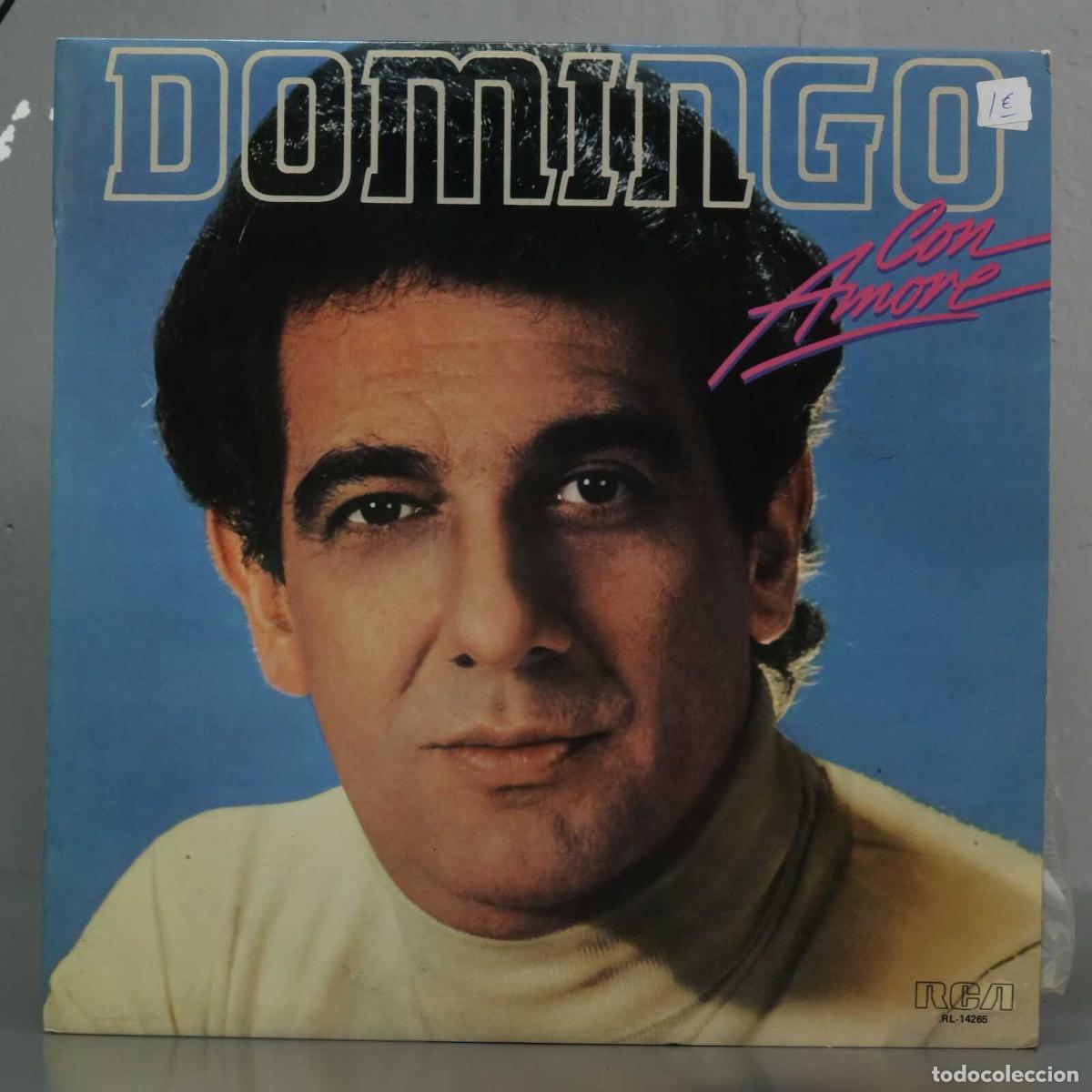 Discos de vinilo: LP. Domingo &ndash; Con Amore - Foto 1