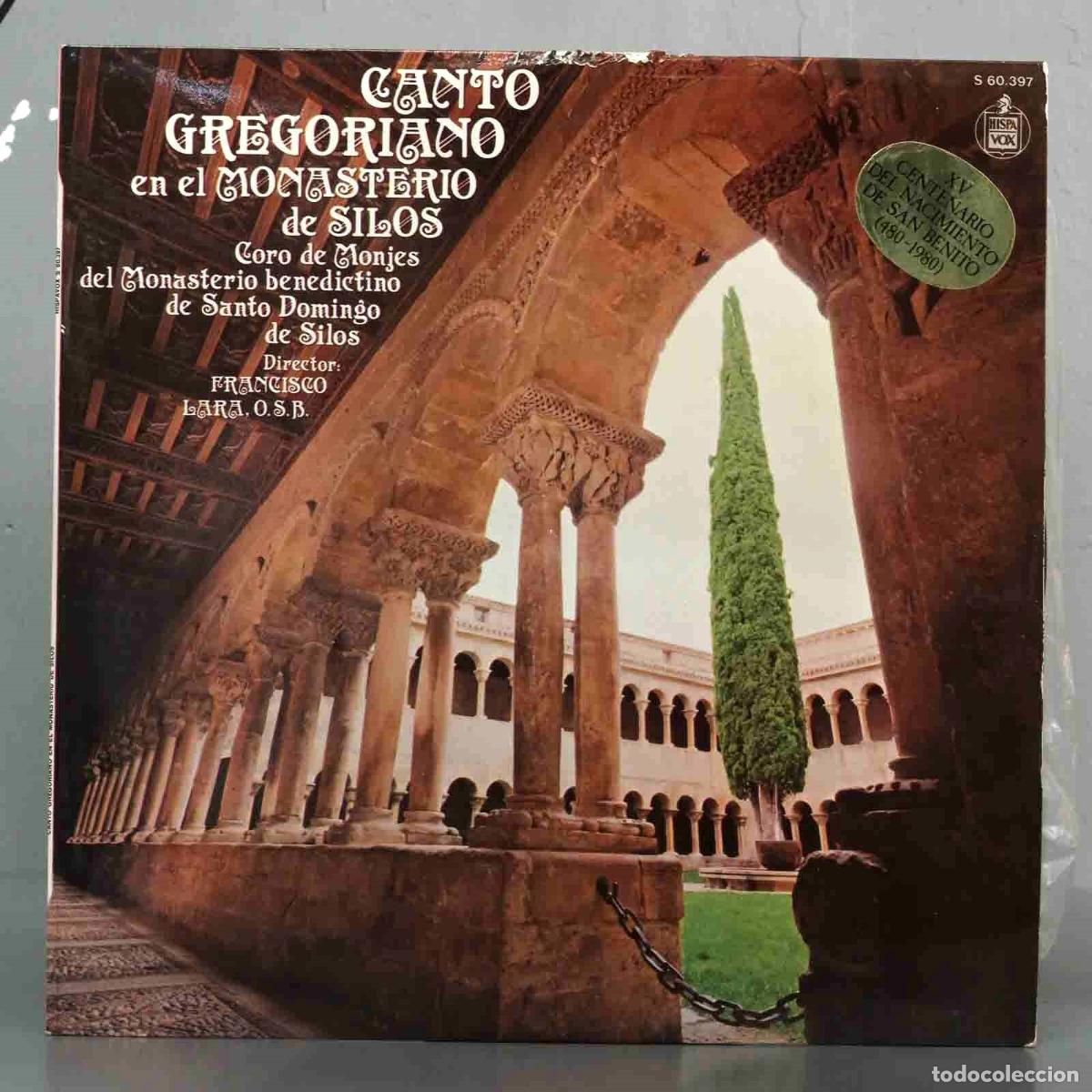 Discos de vinilo: LP. Canto Gregoriano En El Monasterio de Silos - Foto 1