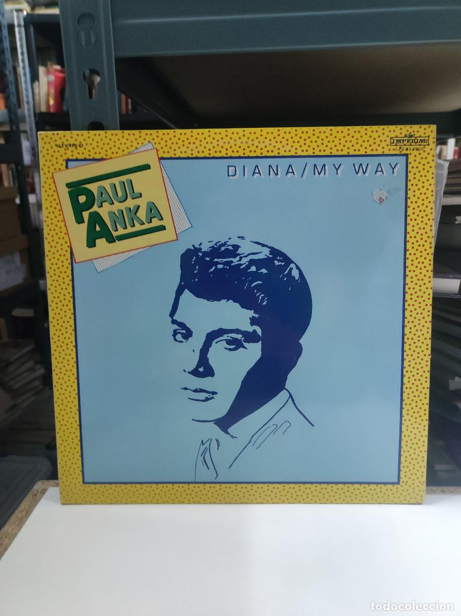 Discos de vinilo: PAUL ANKA DIANA MY WAY - Foto 1