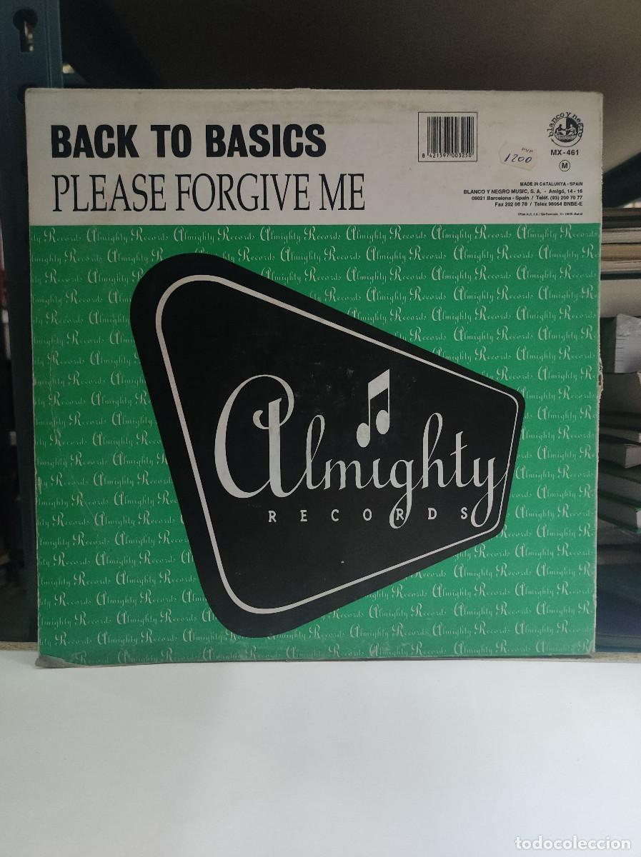 Discos de vinilo: Back To Basics &ndash; Please Forgive Me - Foto 2