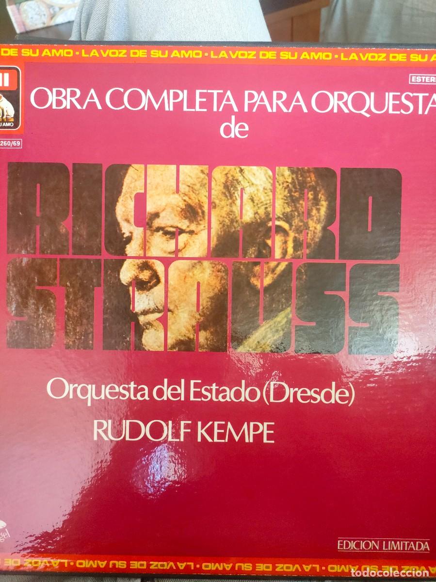 Discos de vinilo: Obra completa para orquesta de Richard Strauss - Foto 1