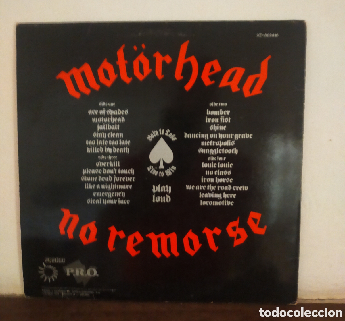 Discos de vinilo: Vinilo No Remorse de Motorhead - Foto 2