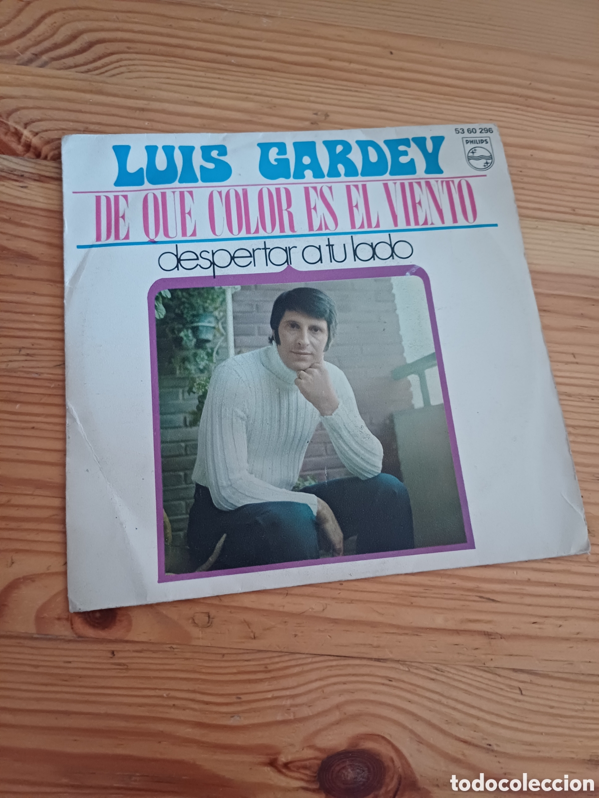 Discos de vinilo: Luis Gardey De que color es el viento - Foto 1