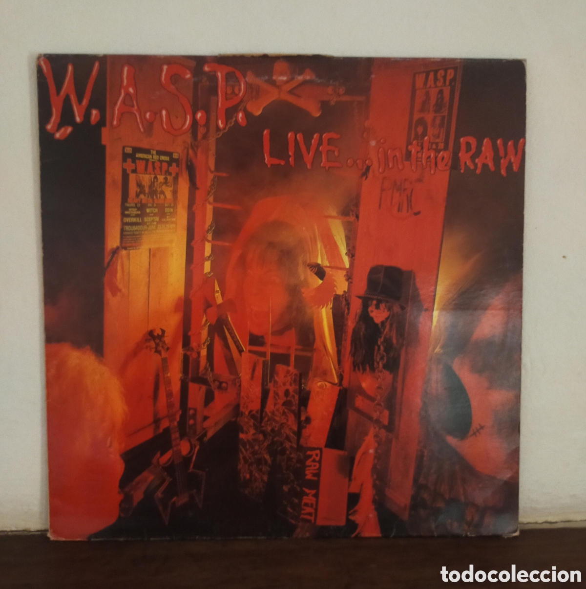 Discos de vinilo: Vinilo Live in the Raw de W.A.S.P. - Foto 1