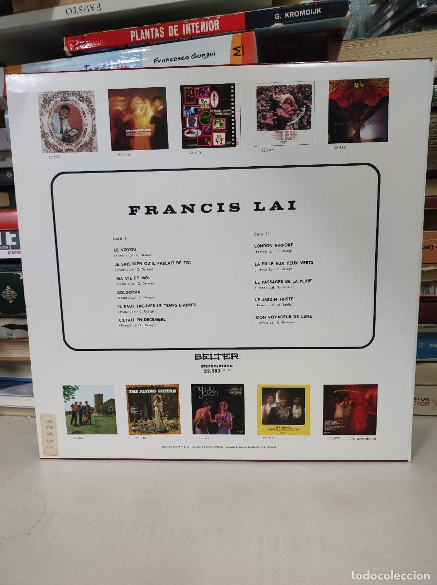 Discos de vinilo: Francis Lai &ndash; Francis Lai - Foto 2