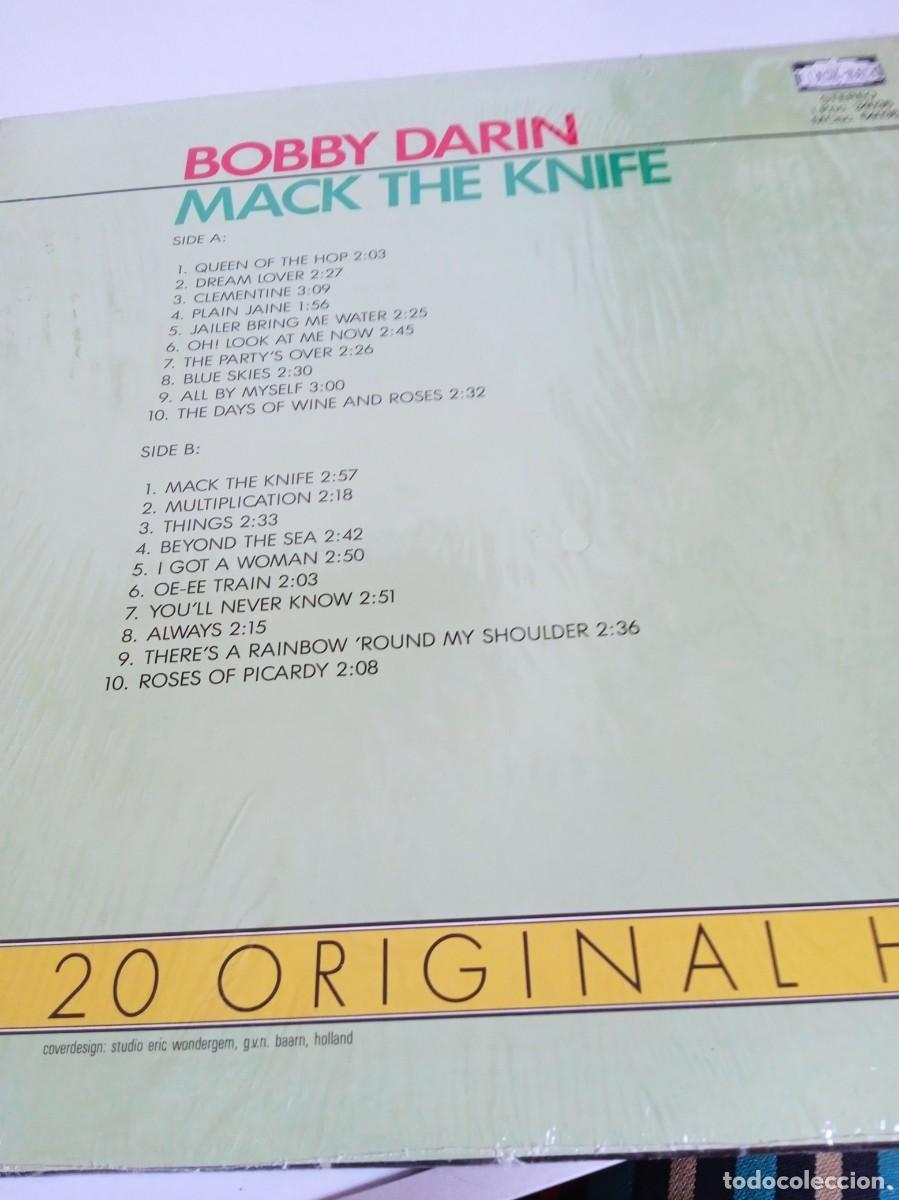 Discos de vinilo: BOBBY DARIN Mack The Knife - Foto 2