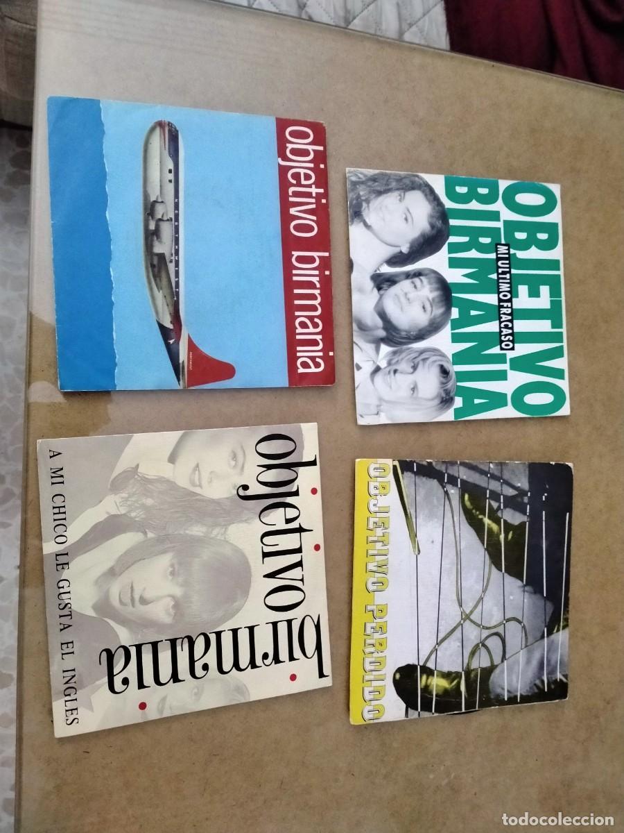 Discos de vinilo: vinilos single de objetivo birmania - Foto 1