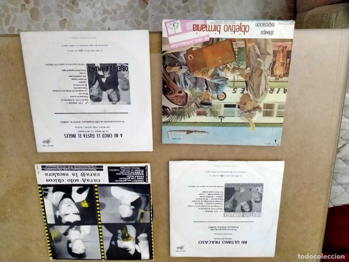 Discos de vinilo: vinilos single de objetivo birmania - Foto 2