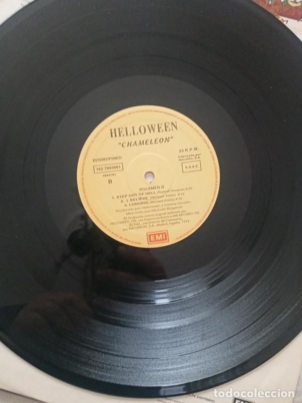 Discos de vinilo: Helloween - Chamaleon, 2 x LP Original Vinilo 1993 Espa&ntilde;a - Foto 2