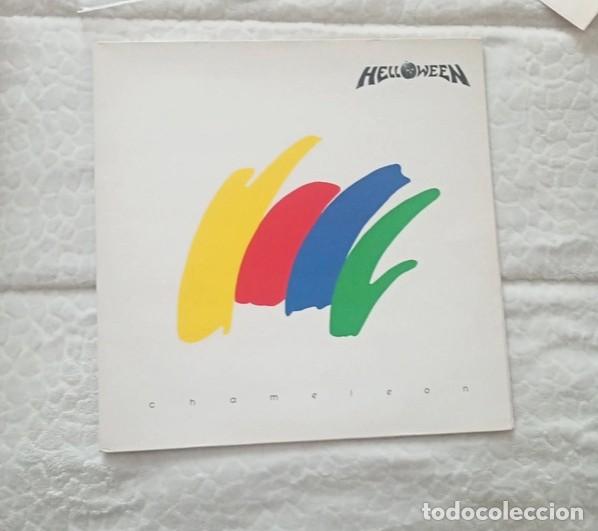 Discos de vinilo: Helloween - Chamaleon, 2 x LP Original Vinilo 1993 Espa&ntilde;a - Foto 11
