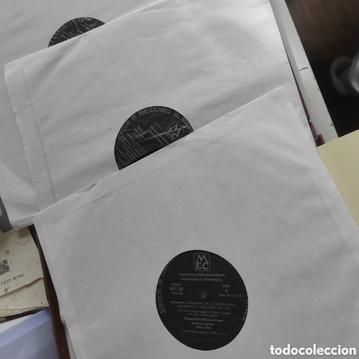 Discos de vinilo: Colecci&oacute;n Disco - Documento Pablo Casals - Foto 7
