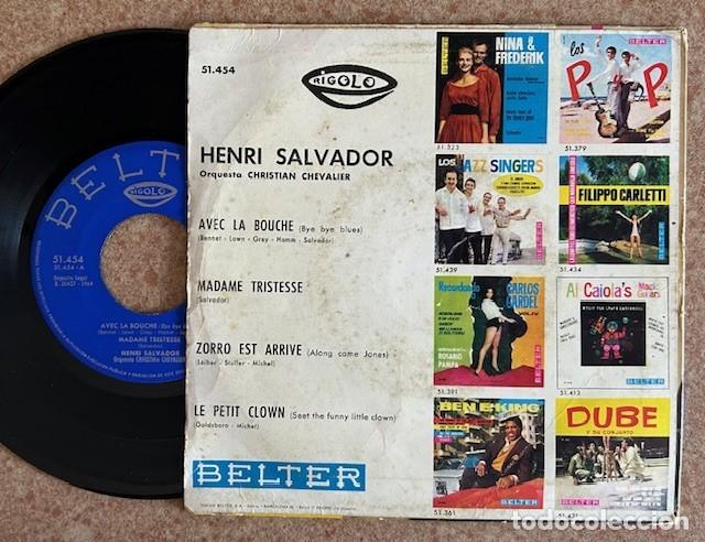 Discos de vinilo: HENRY SALVADOR - Foto 2