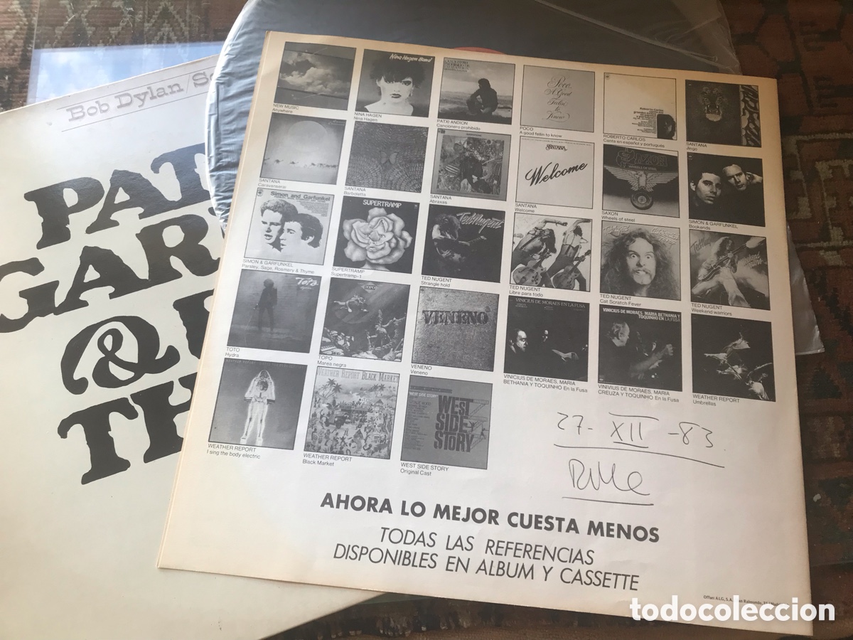 Discos de vinilo: Pat Garrett & Billy the Kid. Bob Dylan. CBS - Foto 5