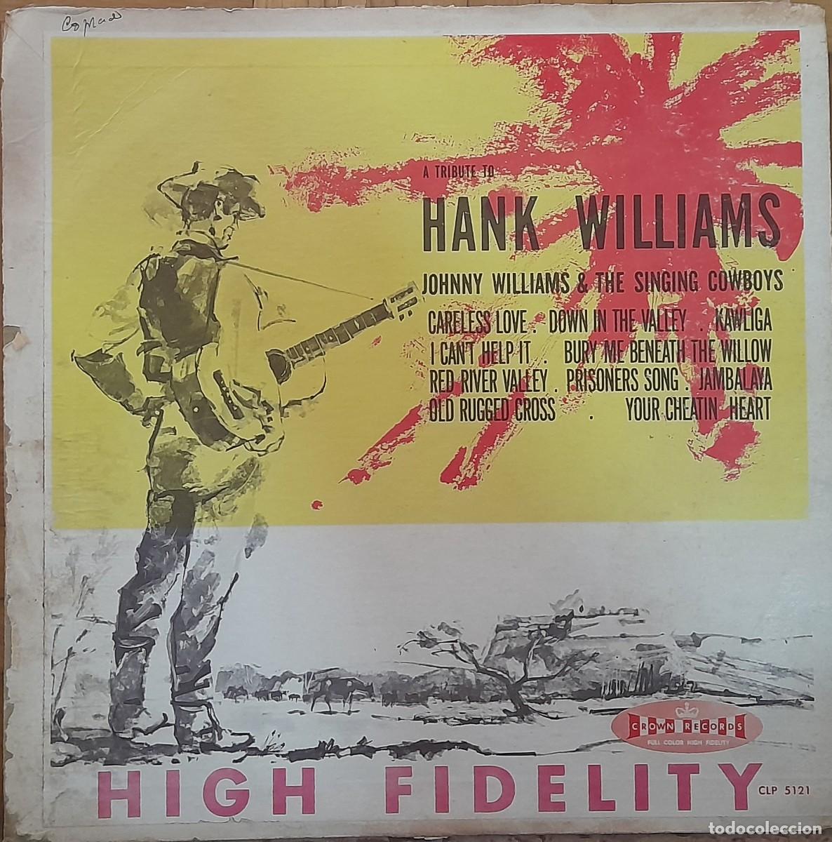 Discos de vinilo: Vinilo Hank Williams - Foto 1