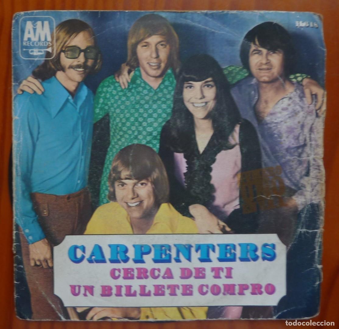 Discos de vinilo: CARPENTERS / CERCA DE TI / 1970 /SINGLE - Foto 1